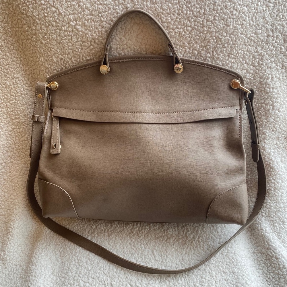 FURLA Nikole Large Saffiano Leather Bag